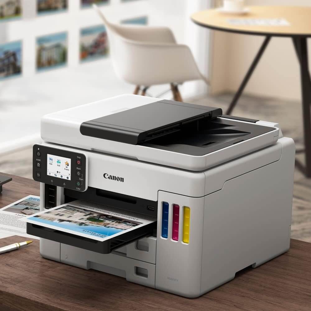 Impressora Multifuncional Mega Tank Maxify Canon GX7010 Colorida - Impressorajato