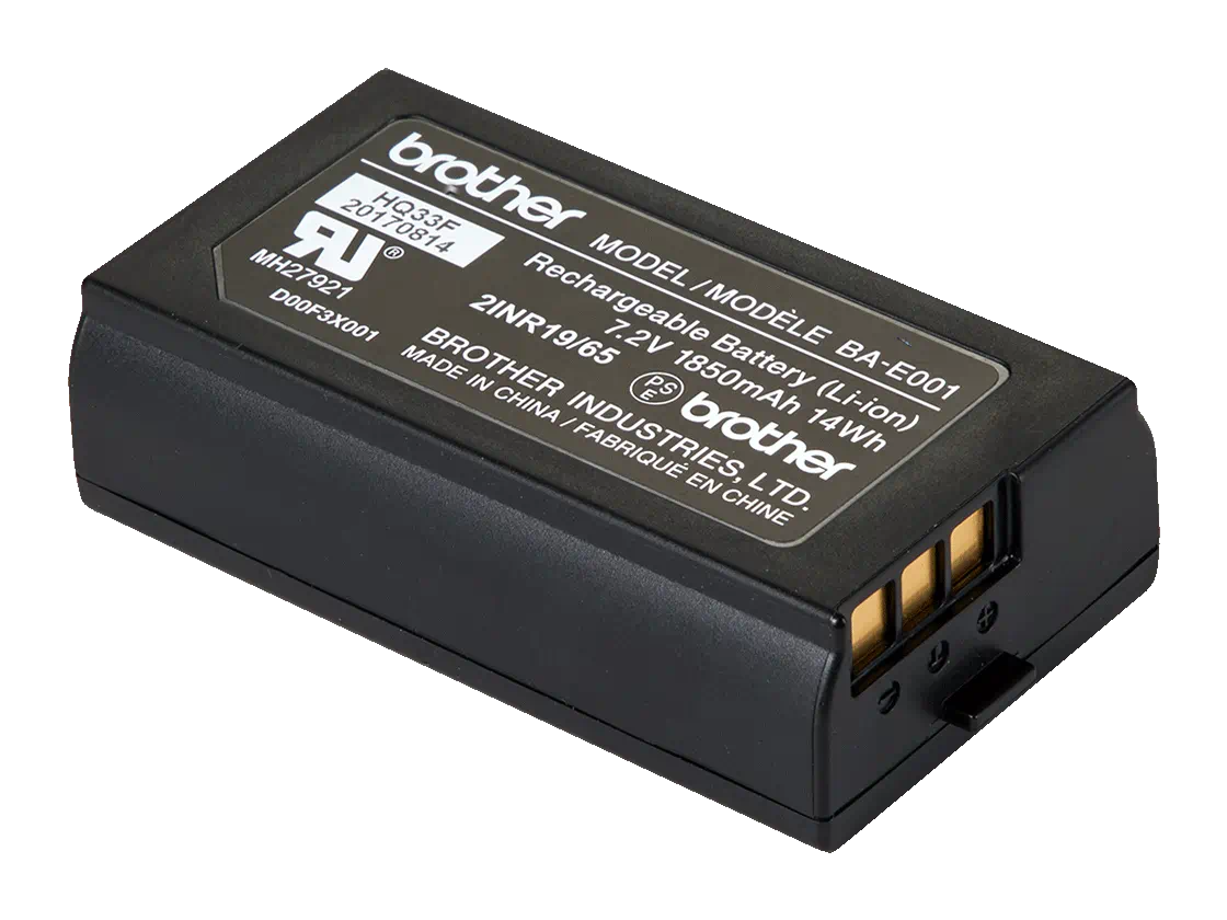 Bateria Recarregável Brother BAE001 para PTE300, PTE500 E PTE550W