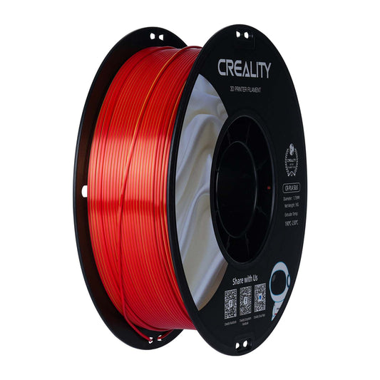Filamento 3D Creality CR-Silk Dourado e Vermelho (Golden & Red) 1.75mm 1kg