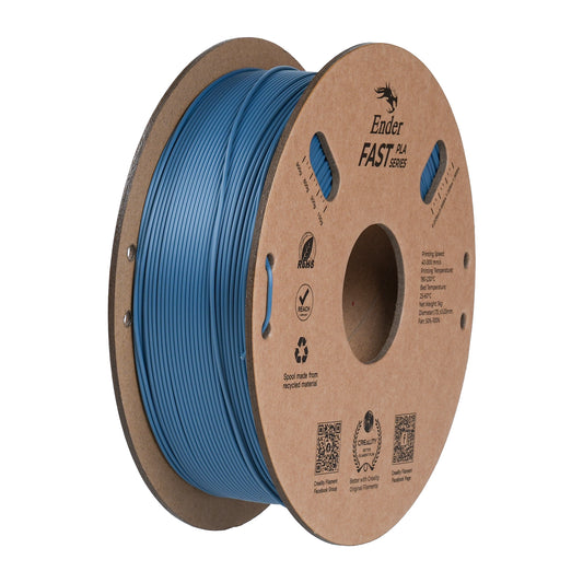 Filamento 3D Creality Ender Fast PLA 1,75mm 1Kg Cinza