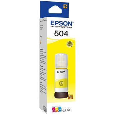 Refil de Tinta Epson T504420 Amarelo para L4260 L14150 L6270 - Impressorajato