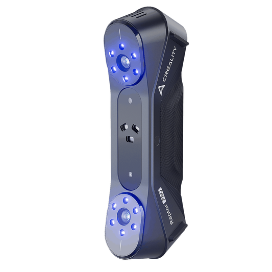 Scanner 3D Creality CR-Scan Raptor Pro - Laser Azul de Alta Precisão e Luz NIR