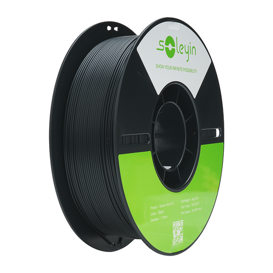 Filamento 3D Creality Soleyin Ultra PLA Black (Preto) 1.75mm 1Kg