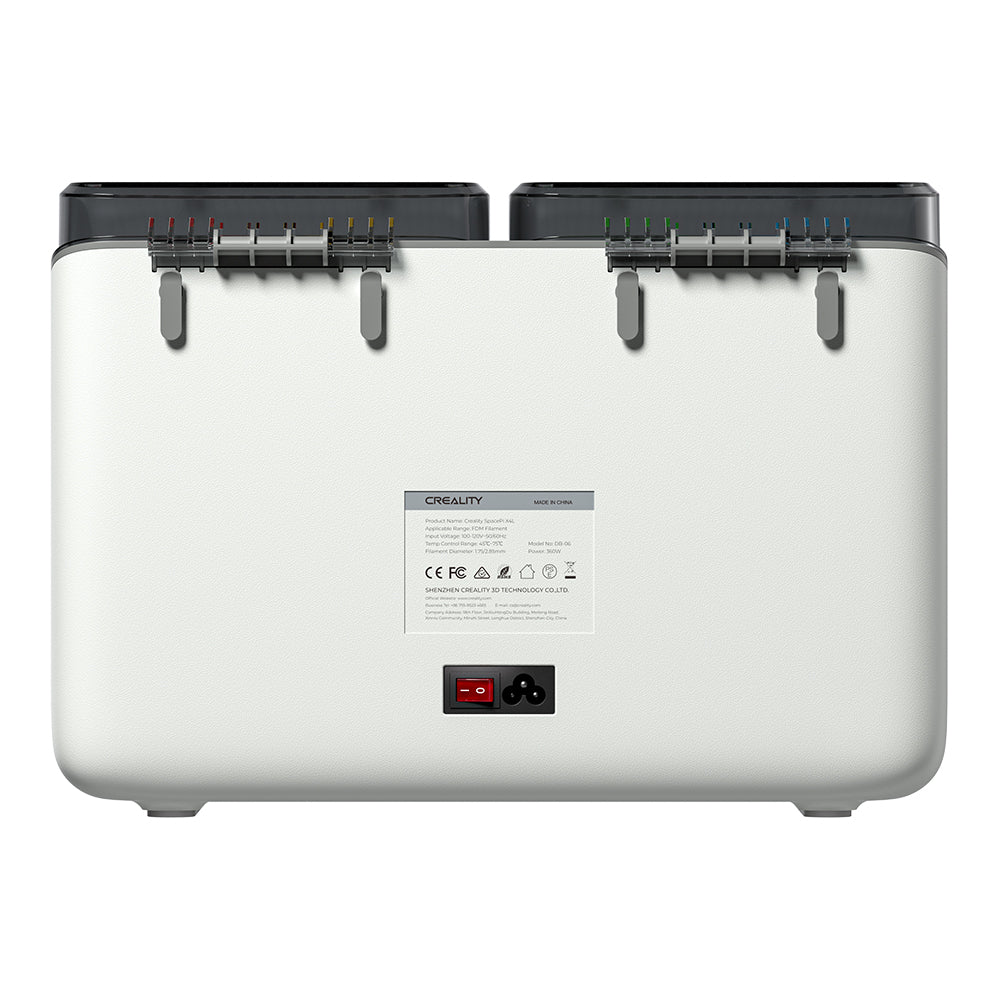 Secador de Filamento Creality SpacePi X4L P/ 4 Bobinas 127V