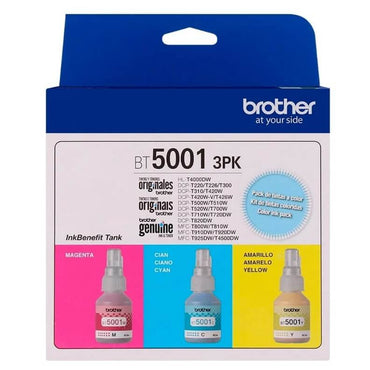 Kit 3 Garrafas de Tintas Coloridas BT50013PK - Impressorajato