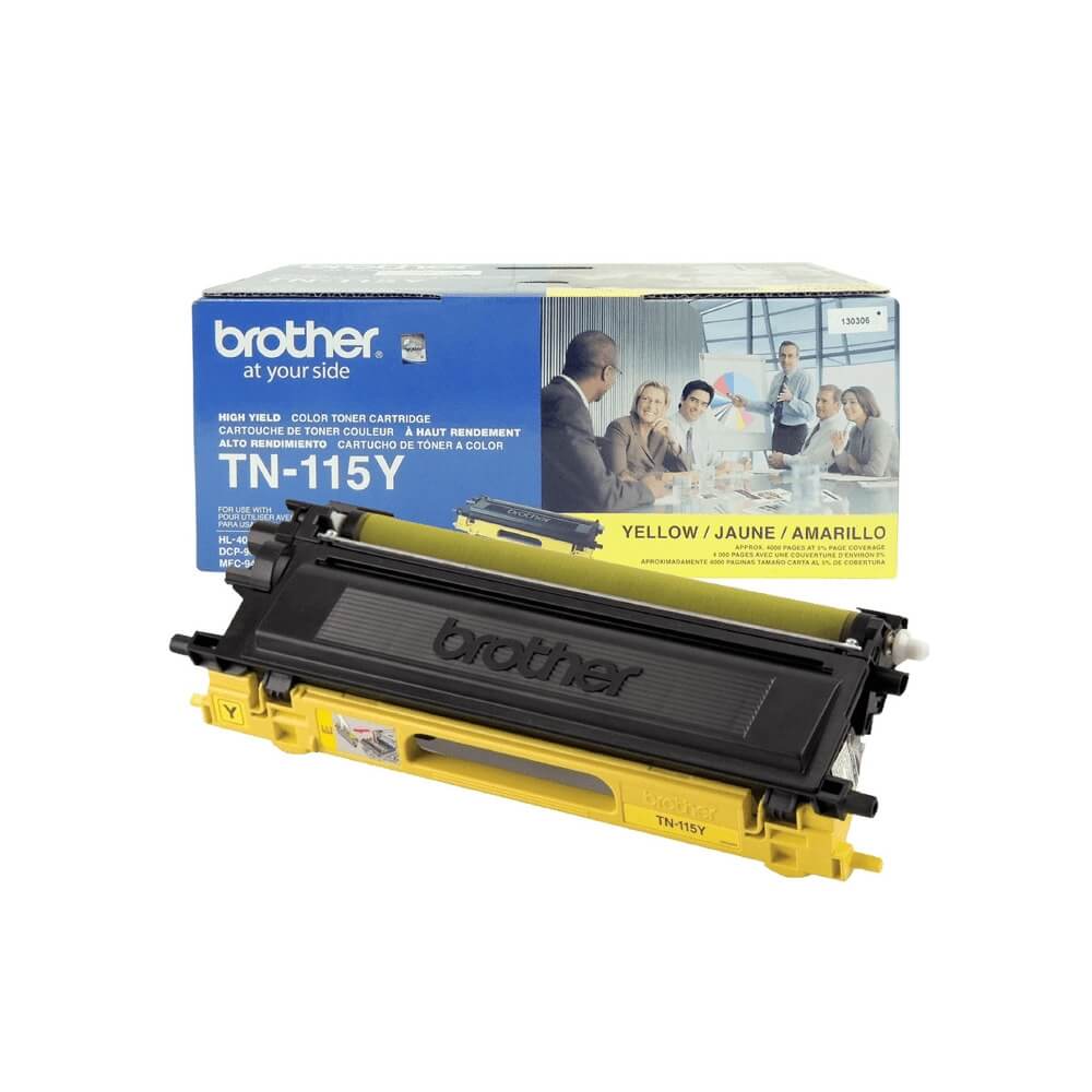 Toner Brother TN-115Y Amarelo Original - Impressorajato