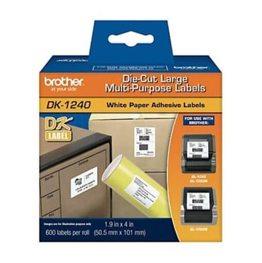 Etiqueta Brother 102mm DK-1240 Pré Cortada - Impressorajato