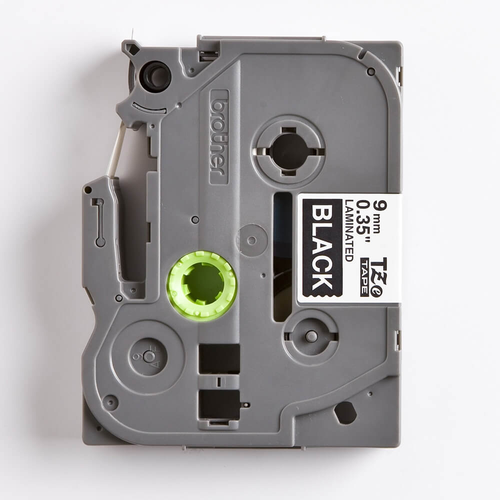 Fita Brother TZE-325 9mm Branco/Preto - Impressorajato