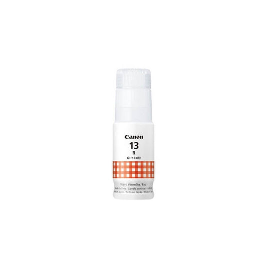 Refil de Tinta Canon GI-13R Vermelho Para Canon G510, G610 - Impressorajato