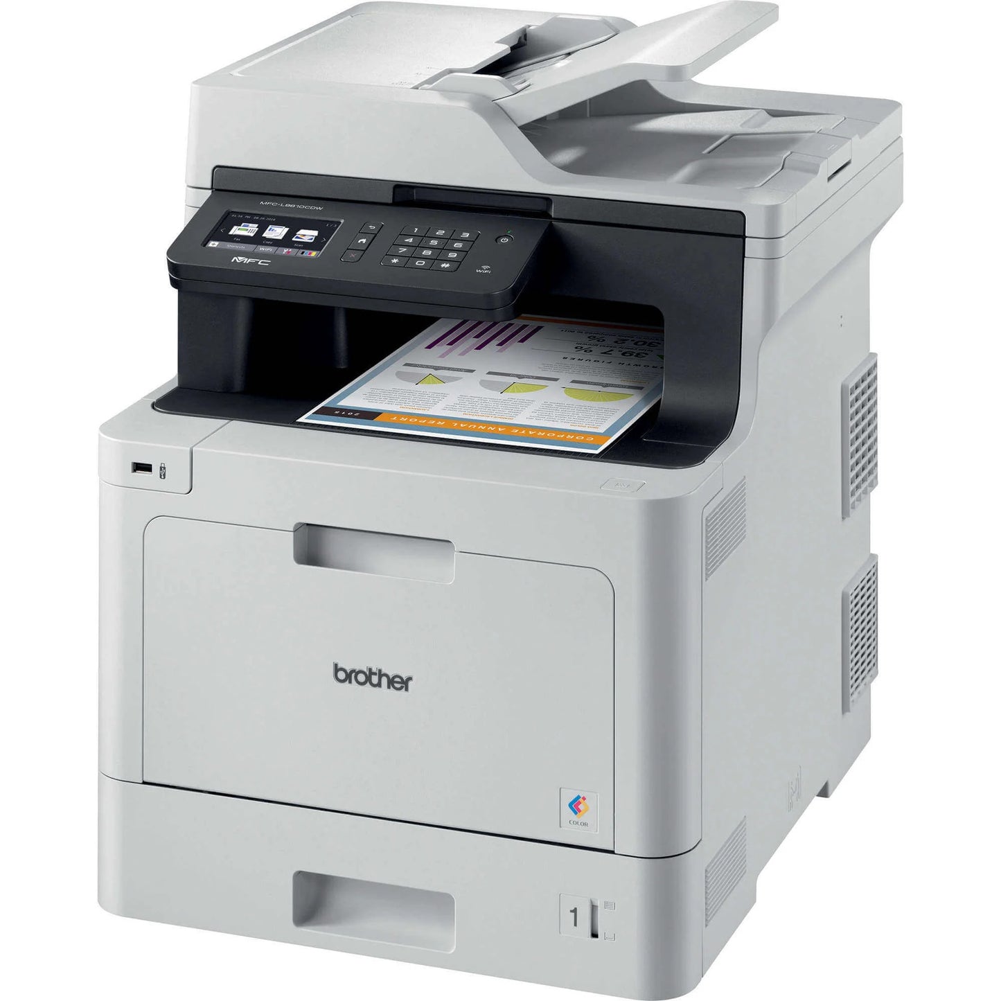Impressora Multifuncional Brother MFC-L8610CDW Laser Com Toner Preto TN419BK