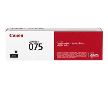 Toner Canon 075BK Preto Para MF663CDW MF665Cdw MF662Cdw LPB647Cdw LBP646Cdw