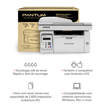 Multifuncional Laser Mono Pantum M6559NW