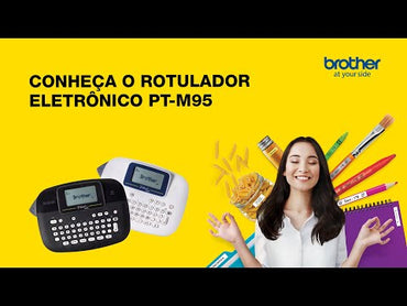 Rotulador Eletrônico Brother PT-M95BK Preto