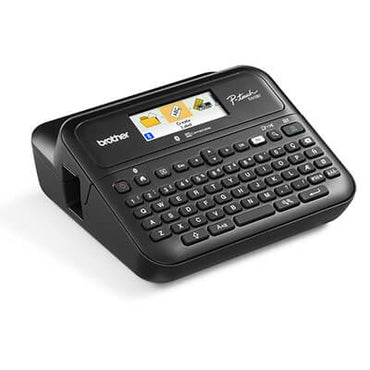 Rotulador Brother eletrônico portátil PT-D610BT Preto Bluetooth - Impressorajato