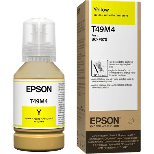 Tinta Sublimática Epson T49M420 Amarelo 140ml - Impressorajato