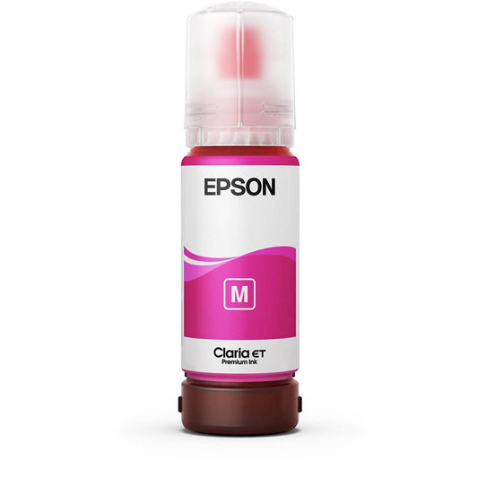 Refil de Tinta Epson T555 T555320 Magenta para L8180 70ml - Impressorajato