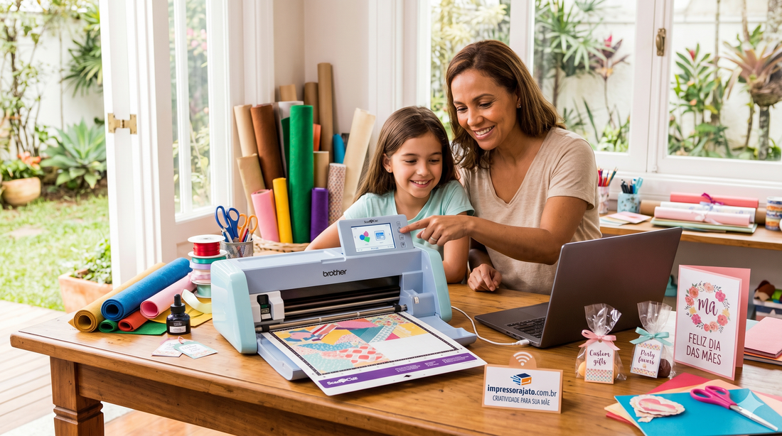 Como a ScanNCut SDX85 pode transformar o hobby da sua mãe em um negócio lucrativo