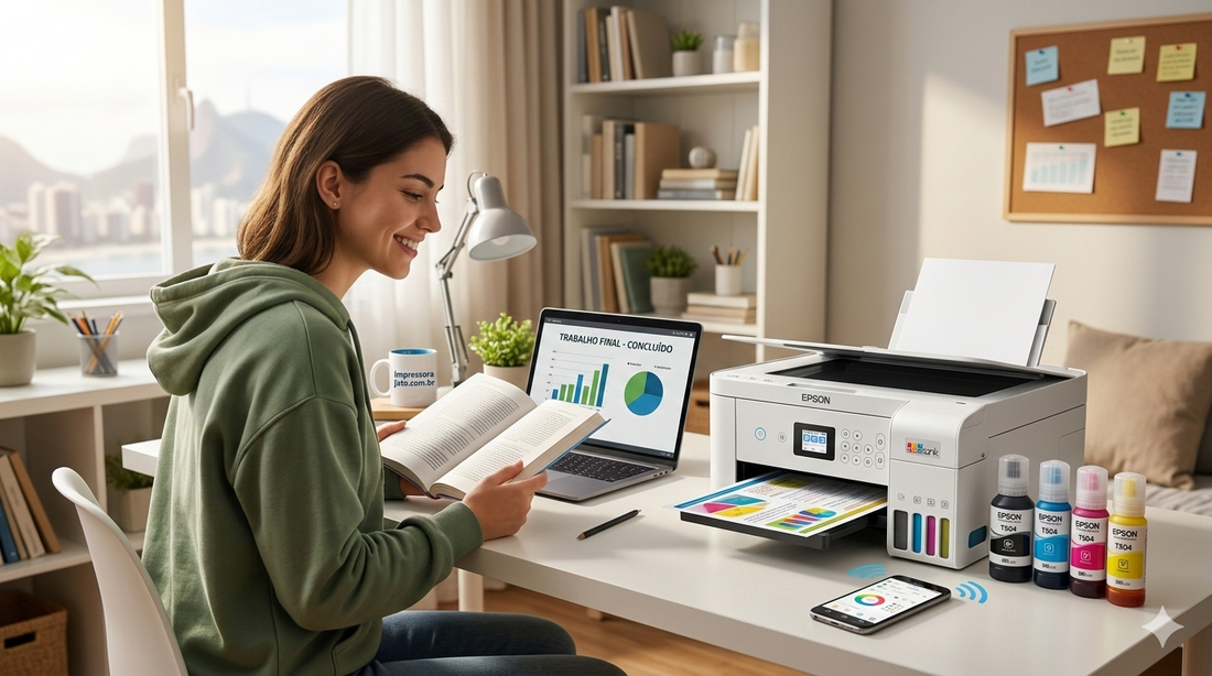 Como Escolher a Melhor Impressora para Estudantes e Home Office em 2026
