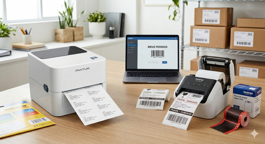 Pantum BP2300W vs Brother QL-800: Qual a Melhor para Etiquetas?