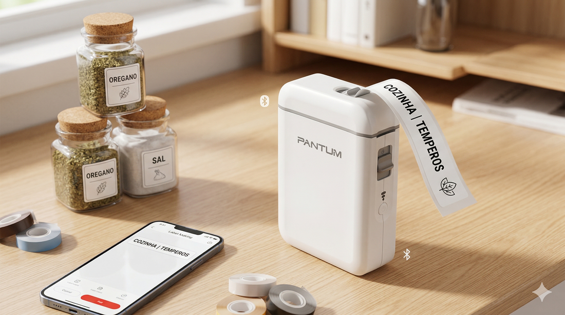 Pantum PP-110: A Rotuladora Bluetooth que vai organizar sua vida