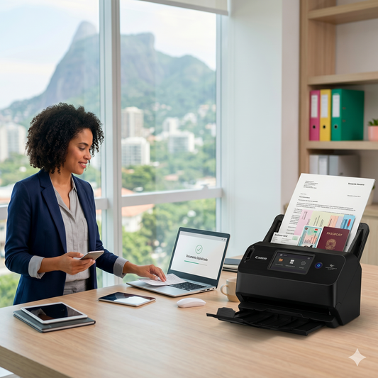 Canon DR-S250N: O scanner de rede que não precisa de PC para funcionar