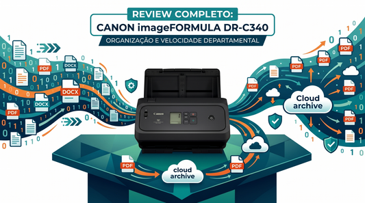 Canon DR-C340: O Braço Direito da Produtividade no seu Escritório