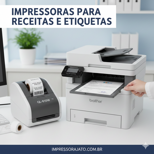 Impressoras ideais para emissão de receitas e etiquetas: Praticidade e agilidade para o seu dia a dia