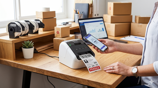 Brother QL-810W: A Impressora de Etiquetas Sem Fio que Facilita seu Negócio