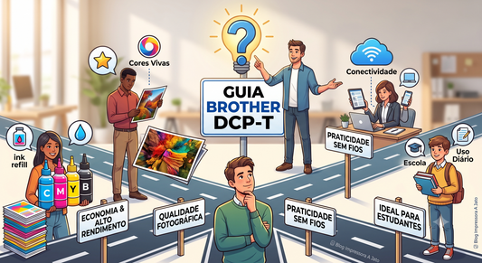 Guia Brother DCP-T: Qual Impressora Tanque de Tinta Escolher?