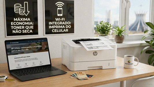 HP 335dw: A Impressora Laser Wi-Fi Duplex Ideal para o Seu Escritório