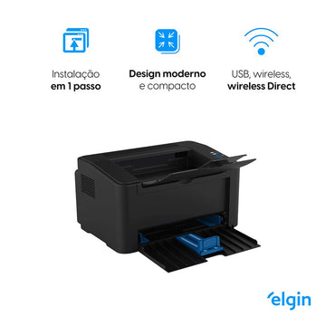 Impressora Laser Pantum Elgin P2500W Wi-Fi 110v