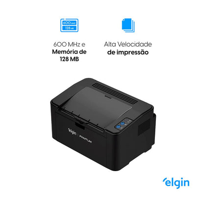 Impressora Laser Pantum Elgin P2500W Wi-Fi 110v