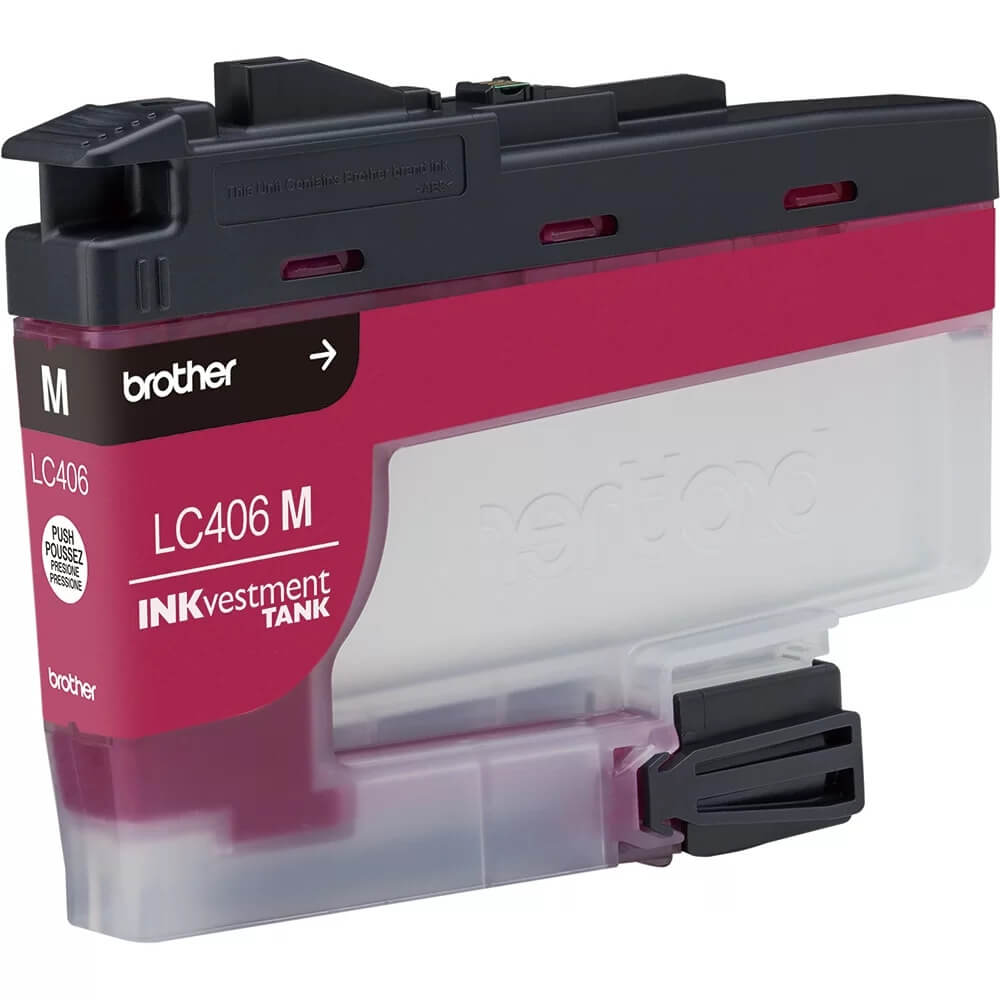 Cartucho de Tinta Brother LC406MS Magenta