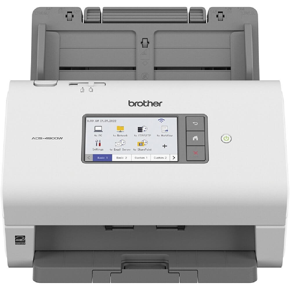 Scanner de Mesa Brother ADS-4900W, Wi-Fi, Duplex - Impressorajato