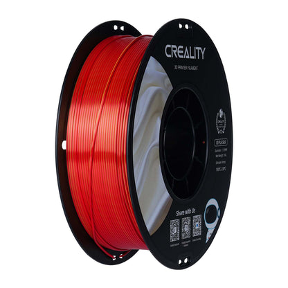 Filamento 3D Creality CR-Silk Dourado e Vermelho (Golden & Red) 1.75mm 1kg