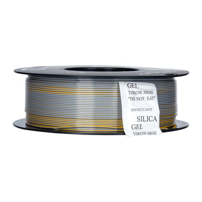 Filamento 3D Creality CR-Silk Dourado e Prateado (Golden & Silver) 1.75mm 1kg
