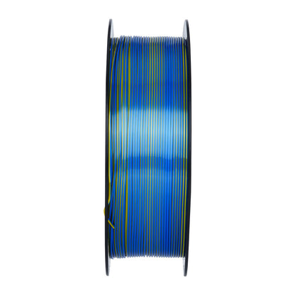 Filamento 3D Creality CR-Silk Amarelo e Azul  (Yellow & Blue) 1.75mm 1kg