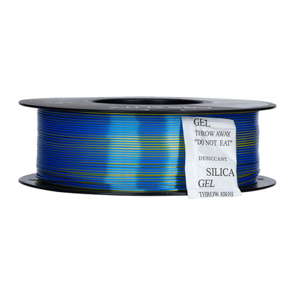 Filamento 3D Creality CR-Silk Amarelo e Azul  (Yellow & Blue) 1.75mm 1kg