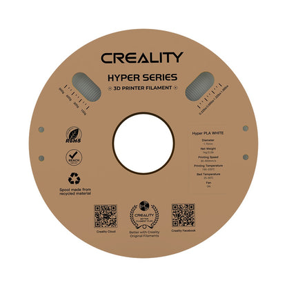 Filamento 3D Creality Hyper PLA 1,75mm 1Kg Branco