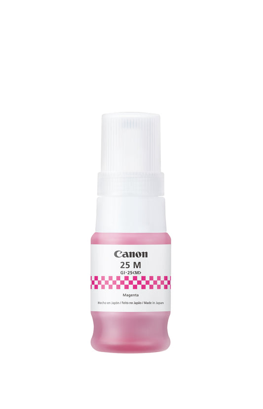 Refil de Tinta Canon GI-25M Magenta 37ml para GX2010