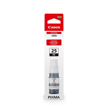 Refil de Tinta Canon GI-25BK Preto 67ml para GX2010