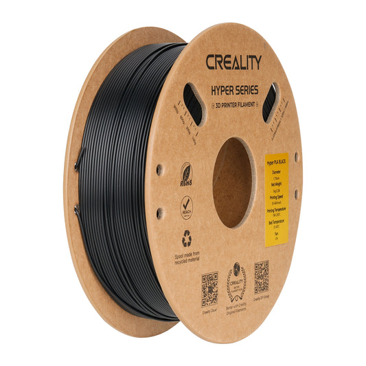 Filamento 3D Creality Hyper PLA 1,75mm 1Kg Preto