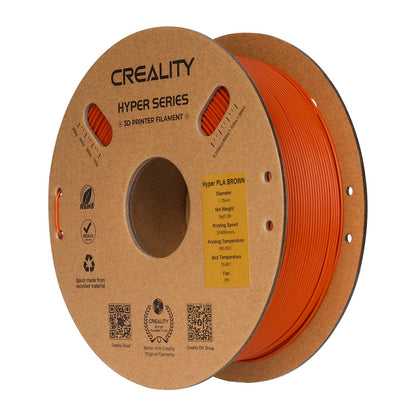 Filamento 3D Creality Hyper PLA 1,75mm 1Kg Marrom