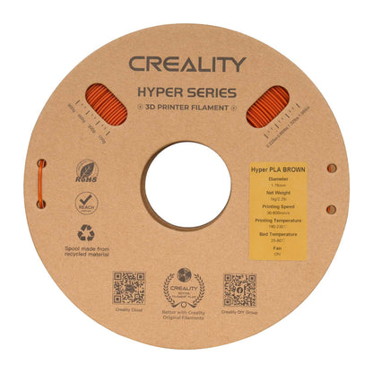 Filamento 3D Creality Hyper PLA 1,75mm 1Kg Marrom