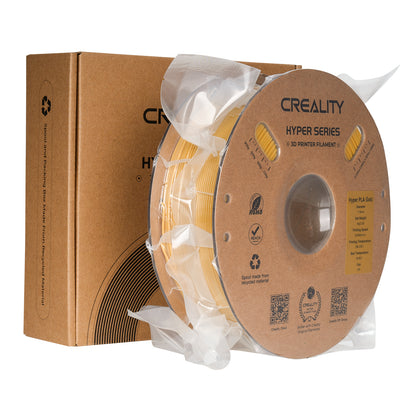 Filamento 3D Creality Hyper PLA 1,75mm 1Kg Dourado