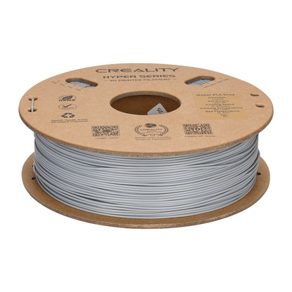 Filamento 3D Creality Hyper PLA 1,75mm 1Kg Cinza