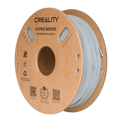 Filamento 3D Creality Hyper PLA 1,75mm 1Kg Cinza