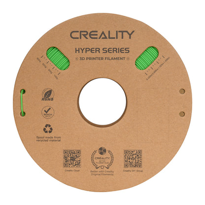Filamento 3D Creality Hyper PLA 1,75mm 1Kg Verde