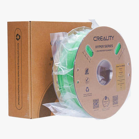 Filamento 3D Creality Hyper PLA 1,75mm 1Kg Verde