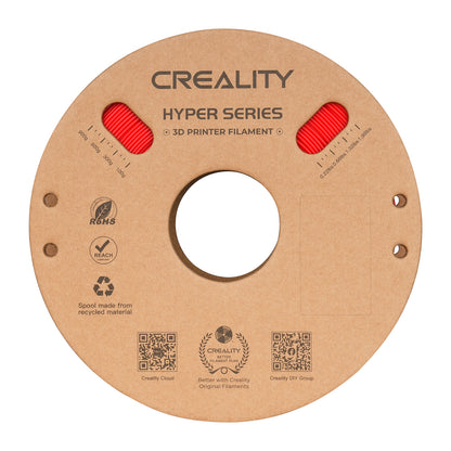 Filamento 3D Creality Hyper PLA 1,75mm 1Kg Vermelho